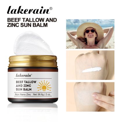 lakerain跨境热卖牛油非纳米氧化锌防晒膏