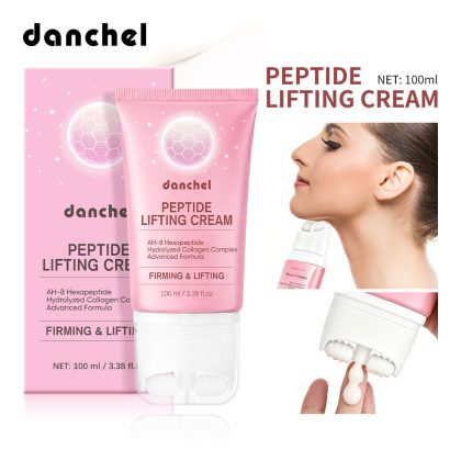 danchel 跨境新品AH-8六肽紧致颈霜滋润保湿颈部肌肤护理霜颈部滚轮霜