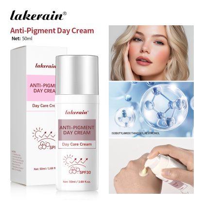 lakerain跨境专供抗色素日霜 防紫外线SPF30日霜提亮肤色