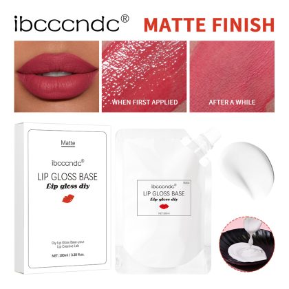 ibcccndc 100ml 哑光基料（盒装）唇彩基料 基底油 DIY透明唇釉基料