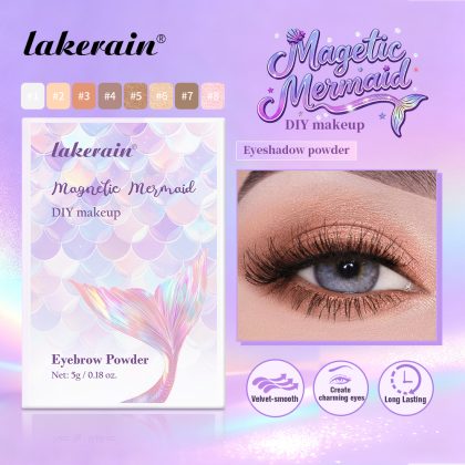 lakerain美人鱼拼盘化妆盘替换装 磁吸DIY多功能彩妆盘眼影盘/眼线膏/眉粉补充装