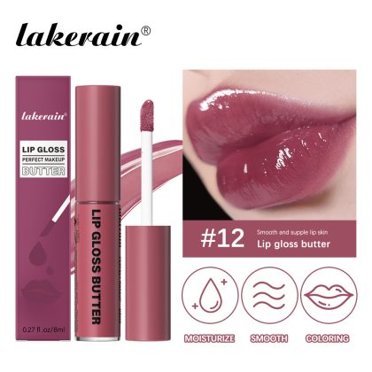 lakerain黄油光泽唇彩 水光感滋润保湿嘟嘟唇釉唇蜜