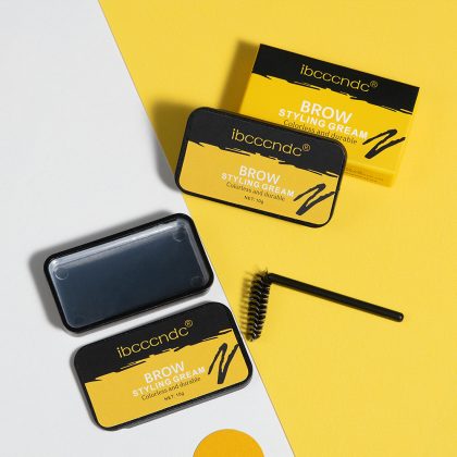 ibcccndc跨境专供塑料盒眉毛定型膏野生眉毛 定型皂 眉膏 眉蜡 eyebrow soap